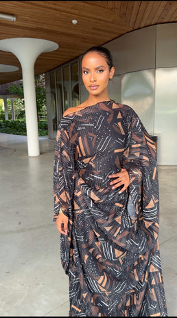 Robe Adisa bogolan PRÉ COMMANDE LIVRAISON SEMAINE DU 22 juin