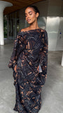 Robe Adisa bogolan PRÉ COMMANDE LIVRAISON SEMAINE DU 22 juin