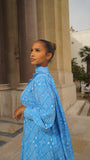 Robe yeleen bleu ciel
