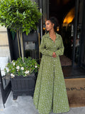 Robe yeleen verte