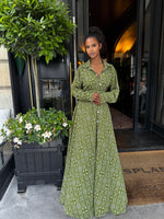 Robe yeleen verte