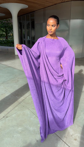 Robe Aliyah purple