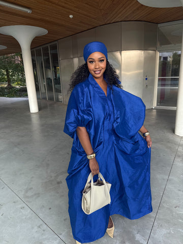 Robe Nkeiruka mini prix blue